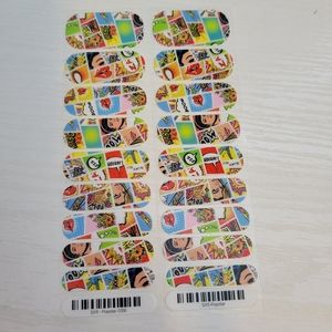 Full Sheet Jam Nail Wraps - Popstar